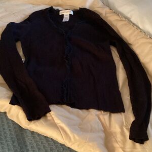 Jones New York Women's Dark Sweater Cardigan